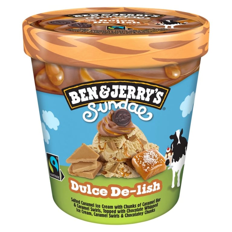 Ben & Jerry's Dulce Delish Ice Cream 100ml