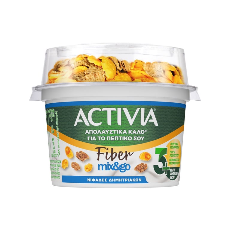Danone Activia Fiber Cereal Flakes 163g