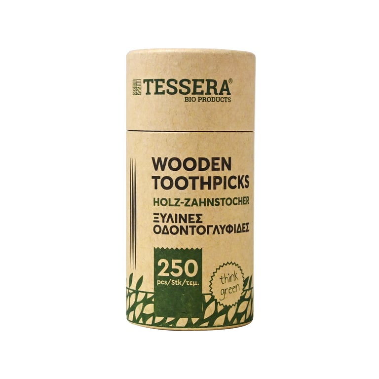 Tessera Wooden Toothpicks 250 Pieces