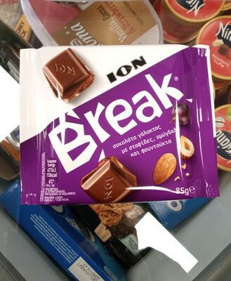 ΙΟΝ Break Milk Chocolate Raisins & Nuts 85g