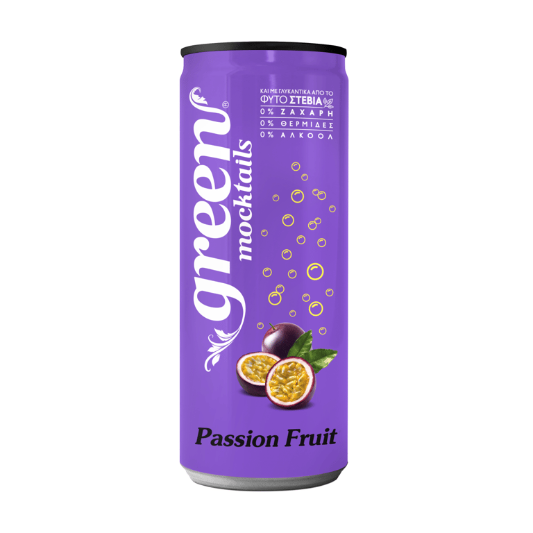 Green 330MLx4 Passion Fruit / Κουτι