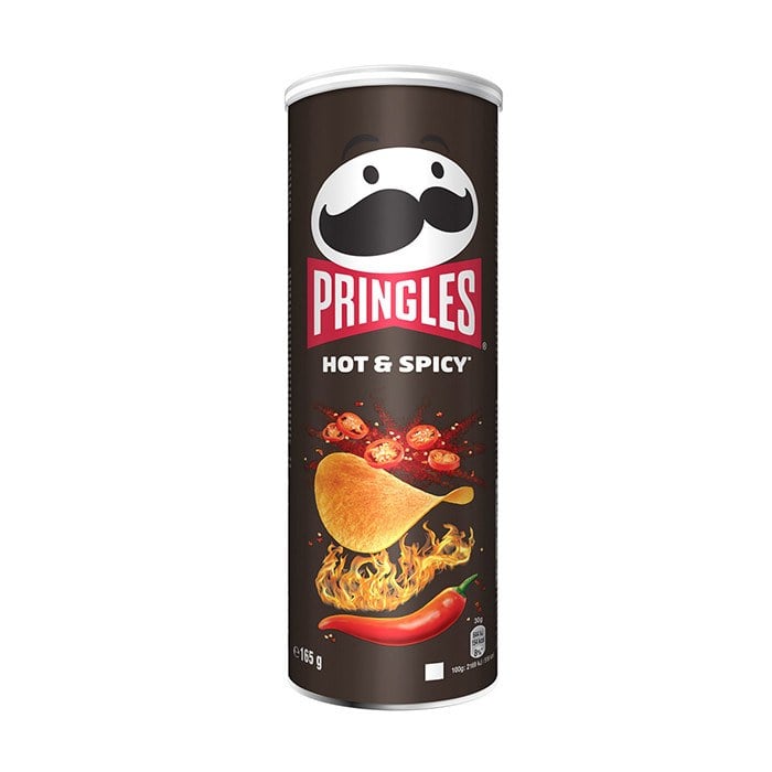 Pringles Hot & Spicy Chips 165gr