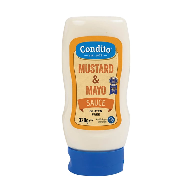 Condito Mustard Mayo Sauce Gluten Free 435ml
