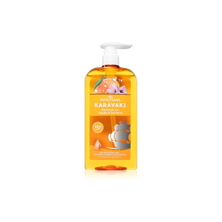 Καραβάκι Shine & Vitality Shampoo 600ml