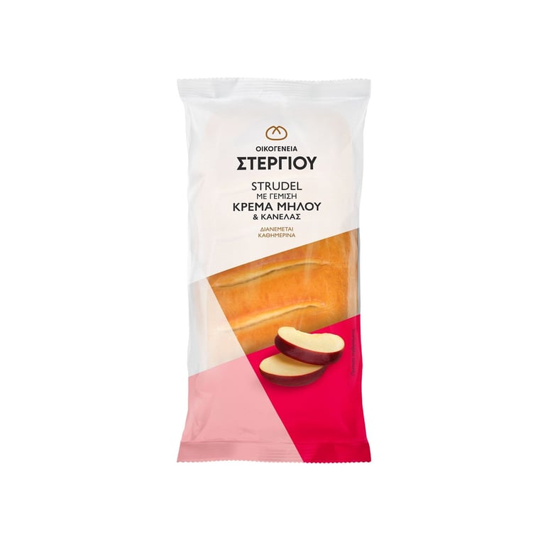 Στεργιου Stergiou 125G Strudel Apple Cinnamon