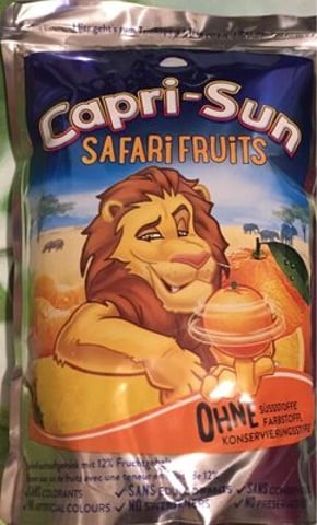 Capri SUN Safari Fruits 200ML