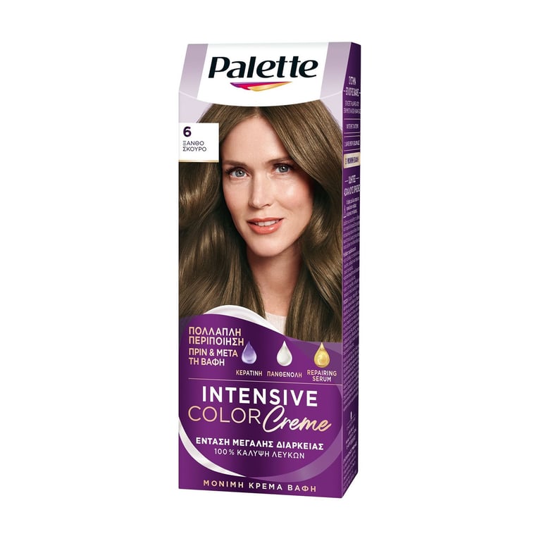 Palette Hair Dye N.6 Dark Blonde 50ml