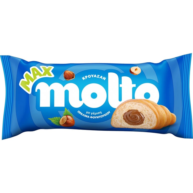 Molto Hazelnut Praline Croissant 150g