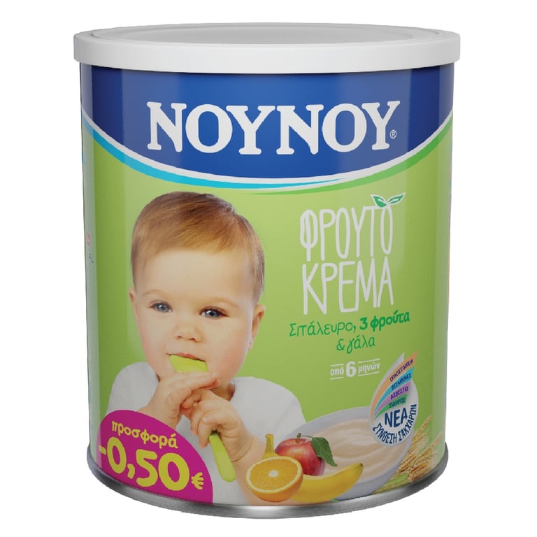 Νουνού Fruit Cream 5-fruits 300g