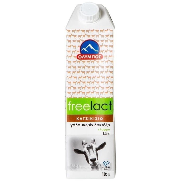 Ολυμπος Freelact Goat Milk 1.5% Fat 1L