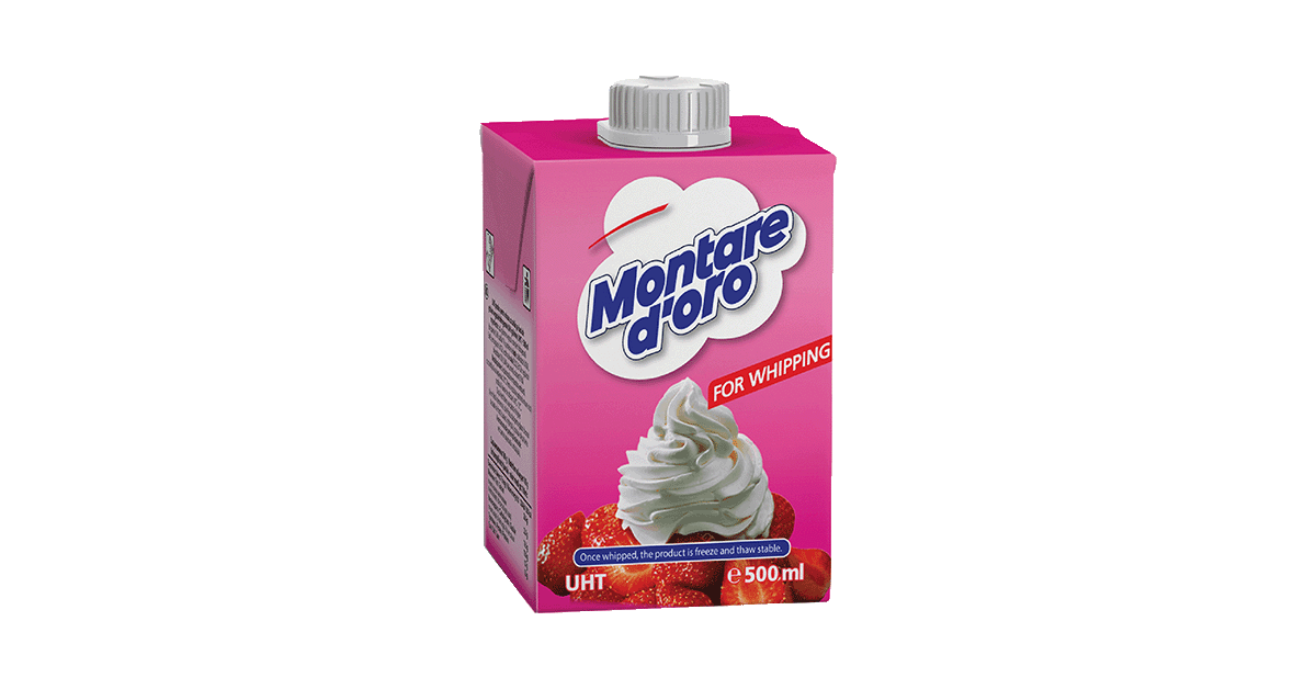 Montare D'Oro Plant-based Pastry Cream 500ml