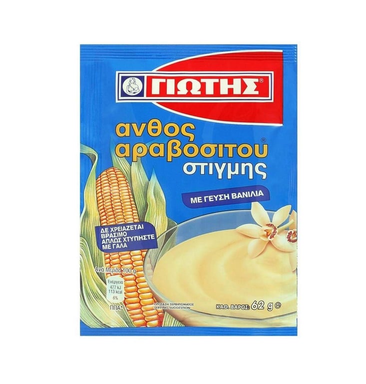Γιωτης Instant Vanilla Corn Starch 62g
