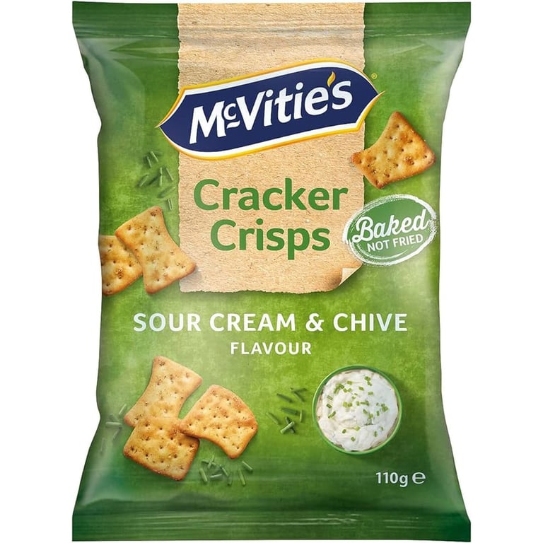 McVitie's Cracker Crisps Sour Cream 110g