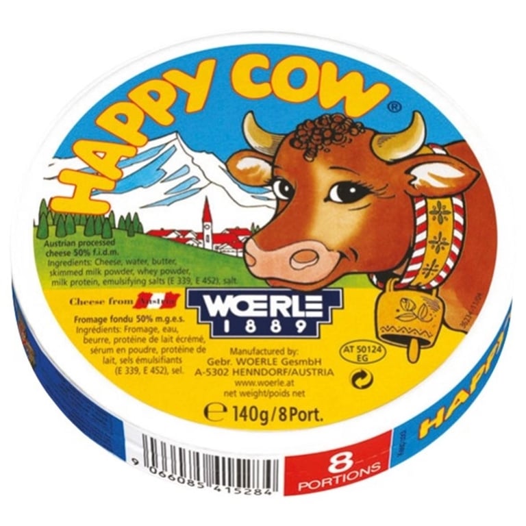 Happy COW Triangular Cheese Portions 140G