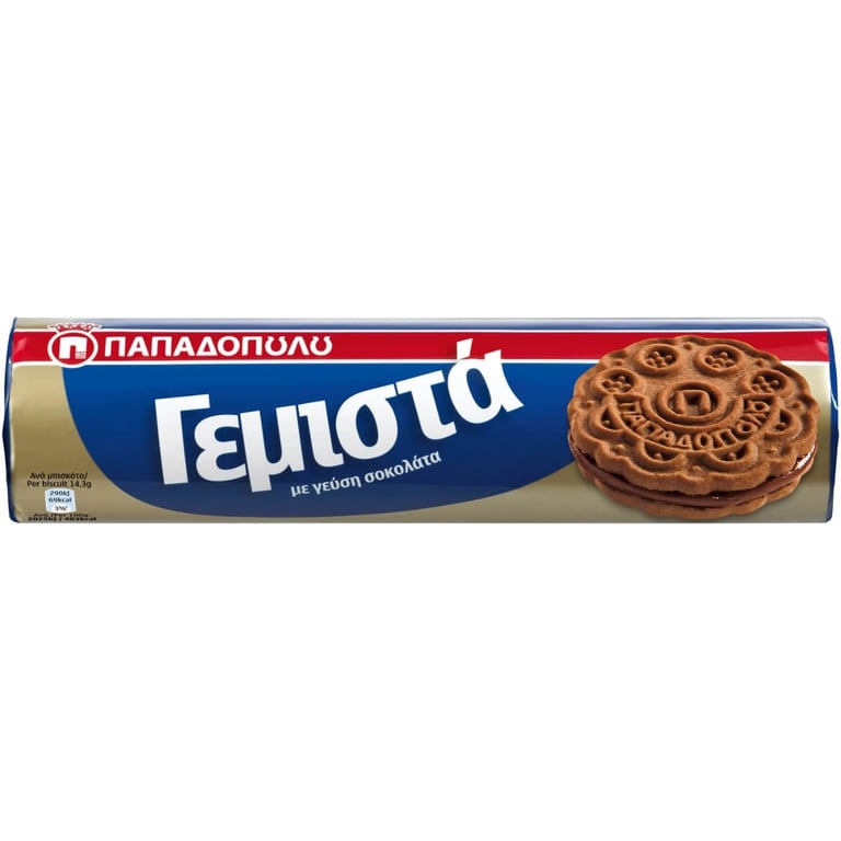 Παπαδοπούλου Cocoa Filled Biscuits