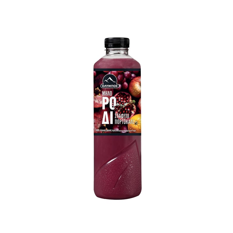 Όλυμπος Olympos Natural Juice Pomegranate Apple Grape 1L
