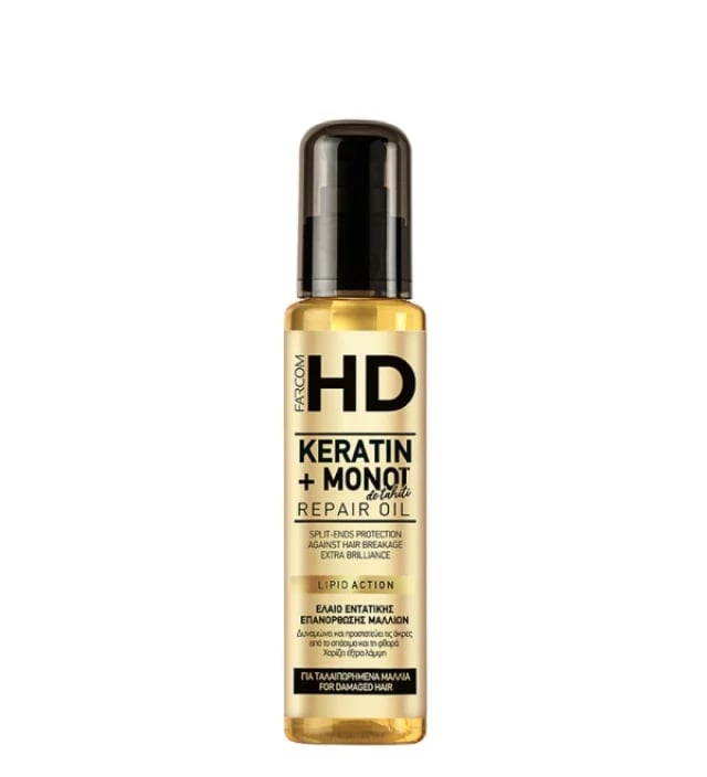 HD Hair Oil Repair Keratin & Monoi 100ml