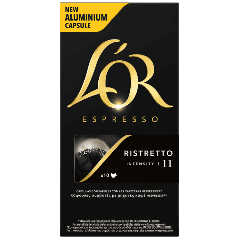 L'Or Espresso Ristretto Capsules 10pcs