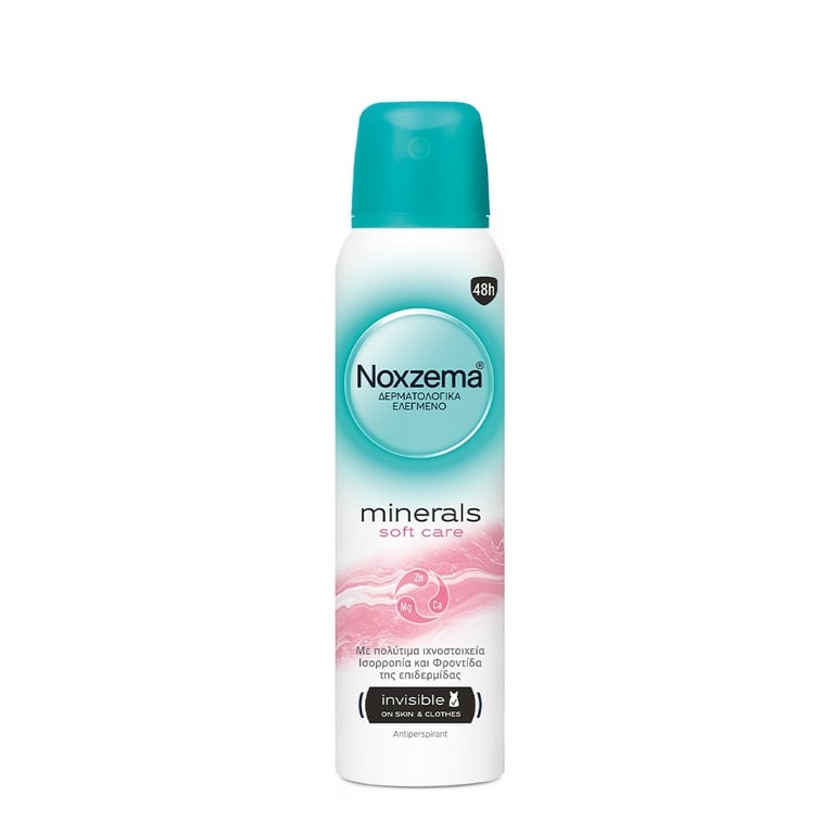 Noxzema Soft Care Mineral Deodorant Spray 150ml