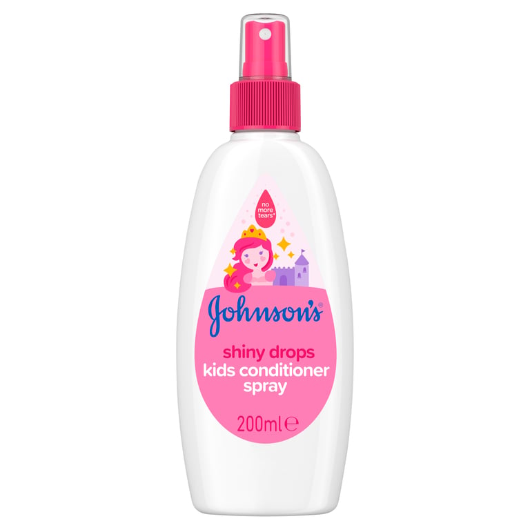 JOHNSON'S Kids Shiny Drops Conditioner Spray 200ml