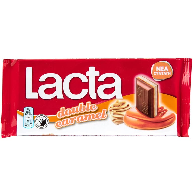 Lacta Caramel Cream Chocolate 100g
