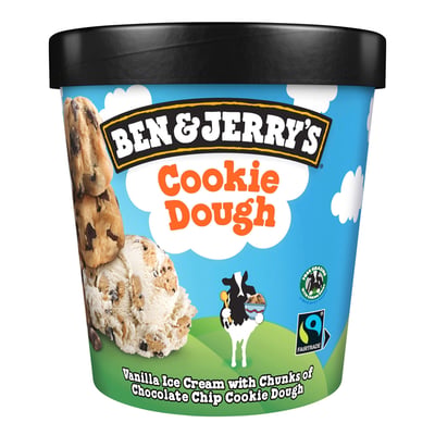 Ben & Jerry's Cookie Dough Ice Cream 465ml Family Pack