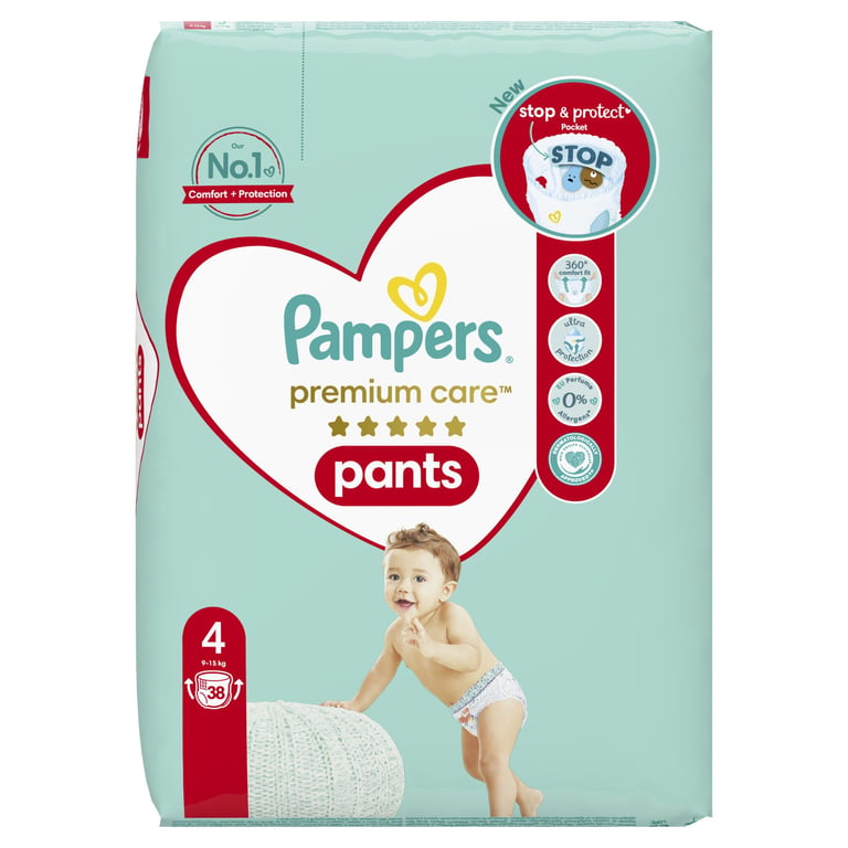 Pampers Premium Pants No4 Jumbo 38pcs 9-15kg