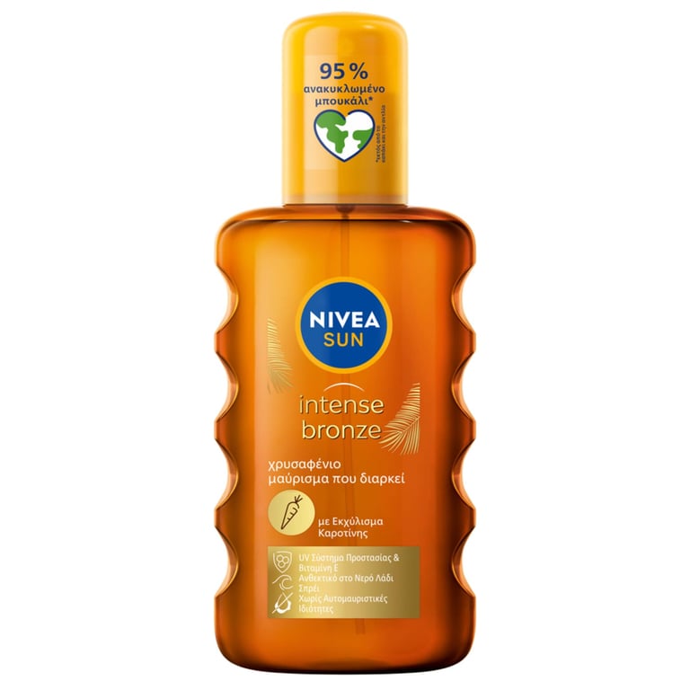 Nivea Deep Tan Oil Spray SPF0 200ml
