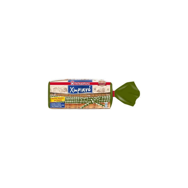 Παπαδοπούλου Village Wholemeal Bread 500gr