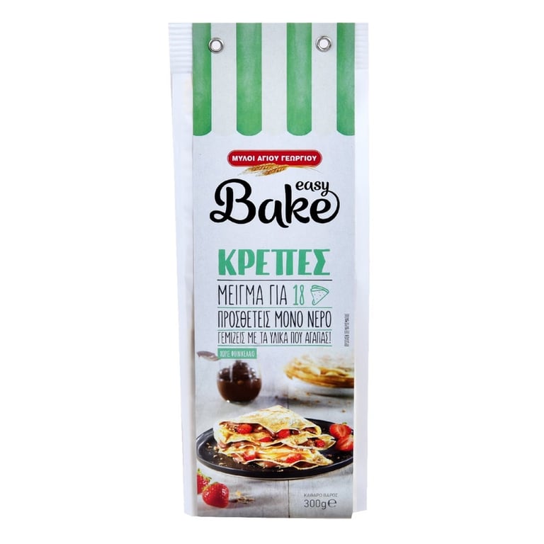Μύλοι Αγίου Γεωργίου Easy Bake Crepe Mix 300g