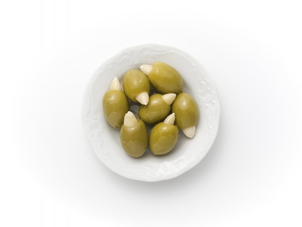 Green Olives with Almond 250g