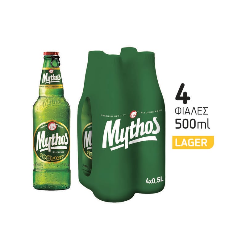Mythos Beer 500ml x4