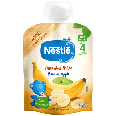 Nestlé Fruit Puree Apple Banana 90g