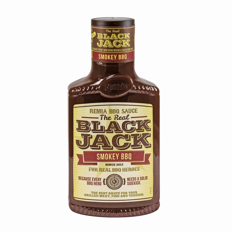 Remia Black Jack Smokey BBQ Sauce 450ml