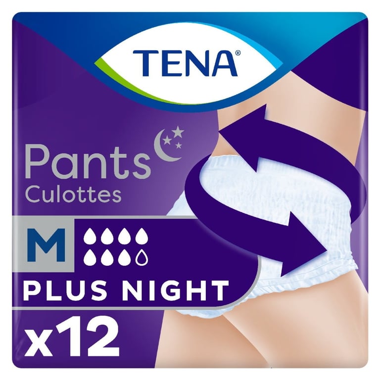 Tena Pants Night Plus Medium 12pcs