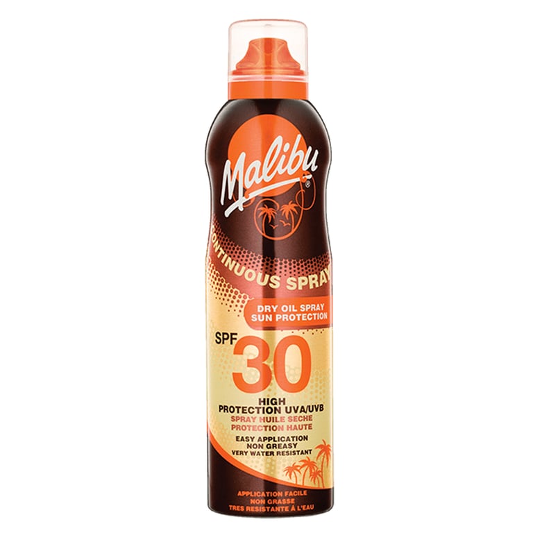 Malibu 175ml CONT. DRY OIL Spray SPF30