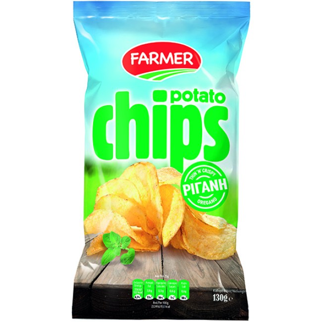 Farmer Classic Chips with Oregano 130g