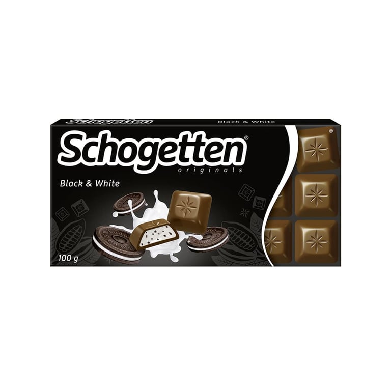 Schogetten Chocolate Black & White