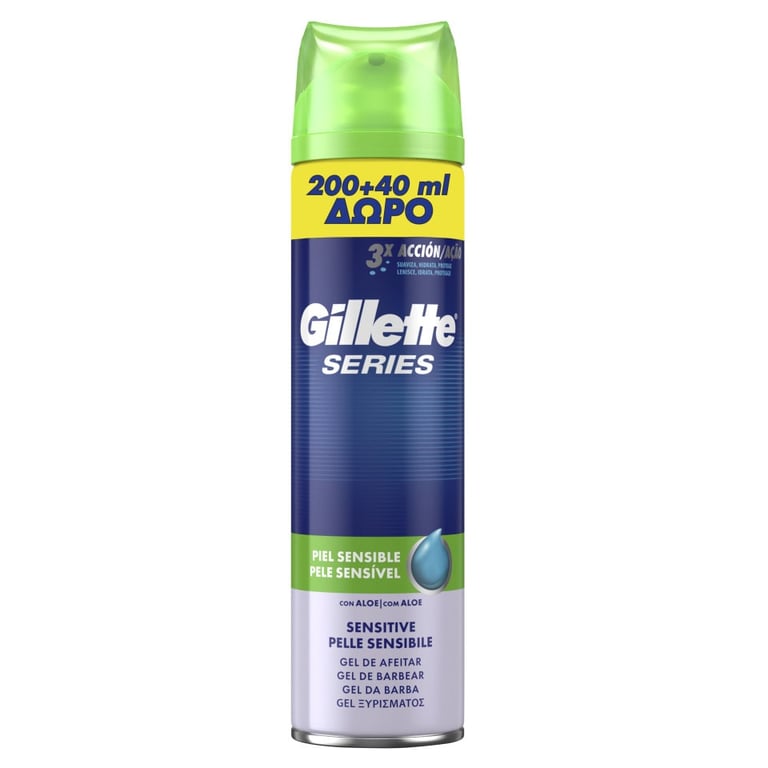 Gillette Series Shaving Gel Sensitive Skin 200ML