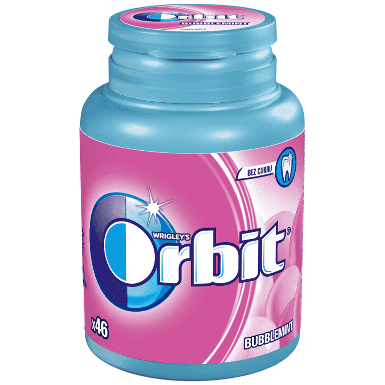 Orbit Τσιχλα Bubblemint (μπουκαλι)