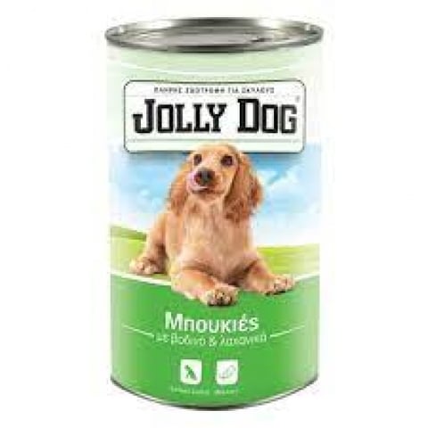 Jolly Dog Dog Chunks Beef Vegetables 1250g