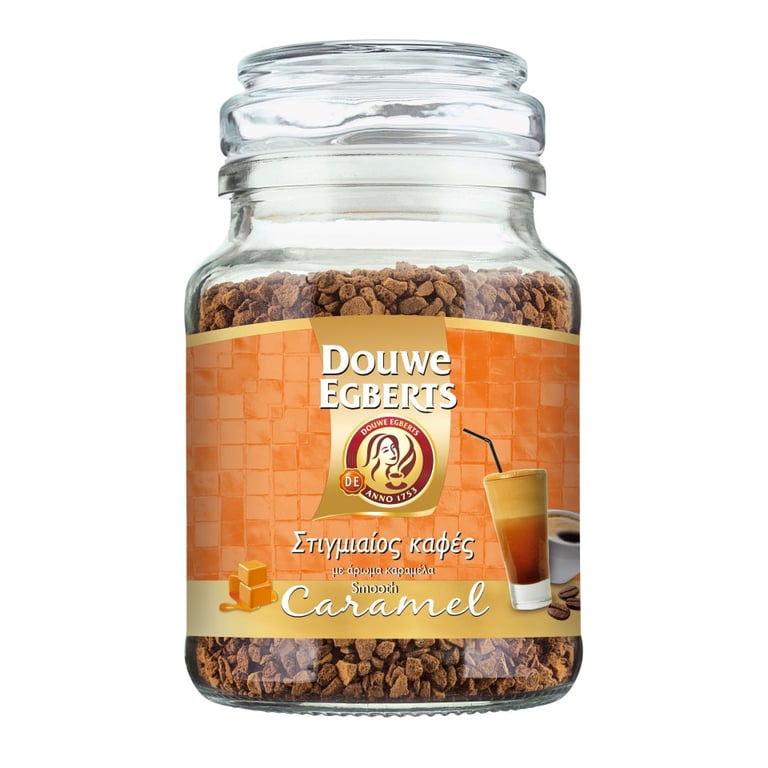 Douwe Egberts Instant Coffee with Caramel 100g
