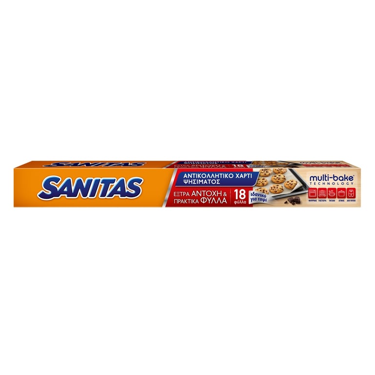 Sanitas 18-ΦΥΛΛΑ Αντικολλητικο Χαρτι