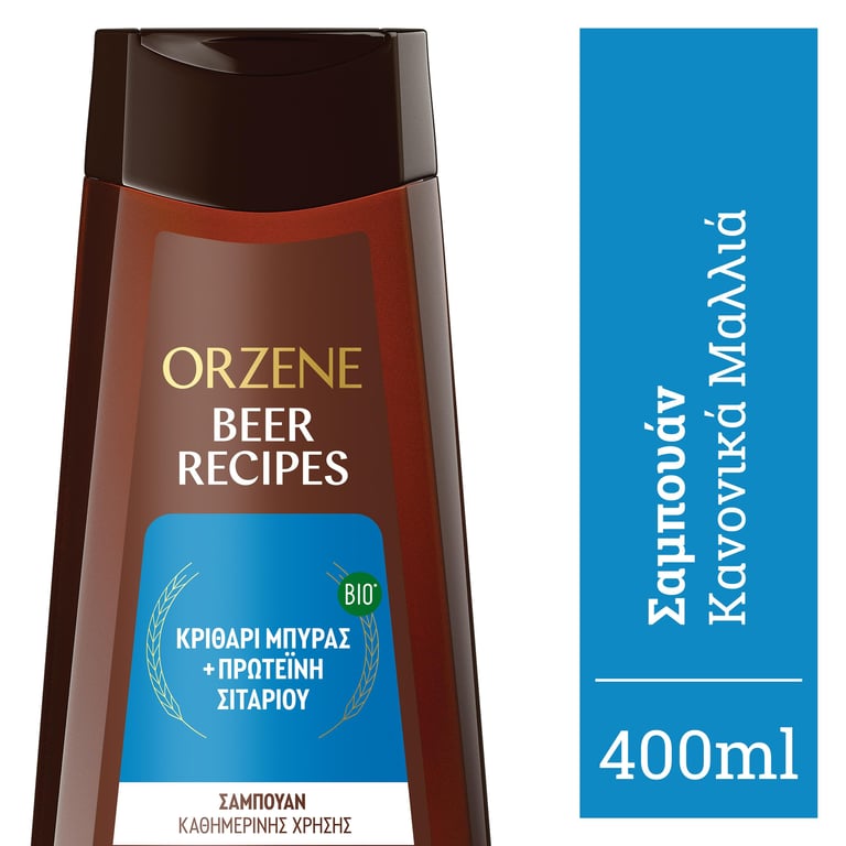 Orzene Beer Shampoo Normal Hair 400ml