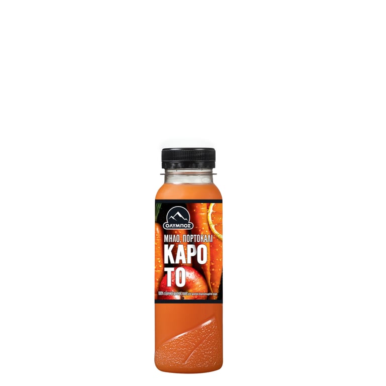 Ολυμπος Natural Apple Orange Carrot Juice 250ml