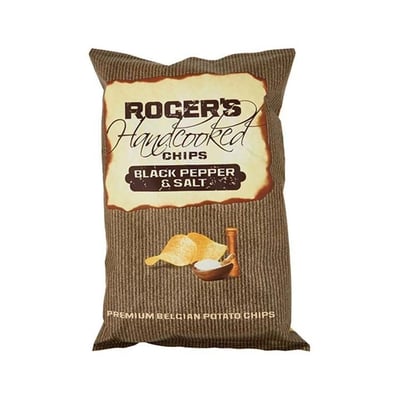 χειροποίητα chips χωρίς γλουτένη μαύρο πιπέρι θαλασσινό αλάτι 150G