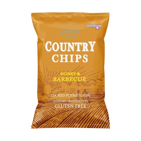 Country chips μέλι & BBQ χωρίς γλουτένη 150g
