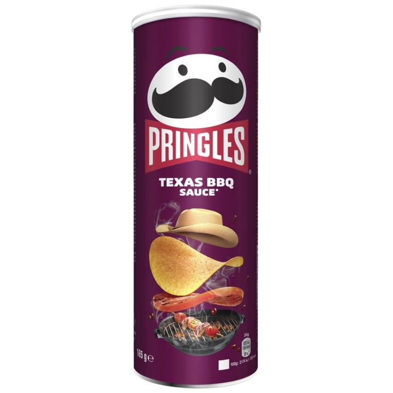 Pringles Barbecue Chips 165gr