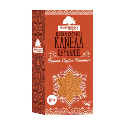 EVERGREEN 50G BIO ΚΑΝΕΛΑ ΚΕΥΛΑΝΗΣ ΑΛΕΣΜΕΝΗ