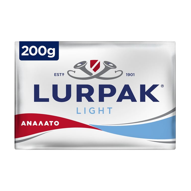 Lurpak Light Butter Unsalted 200g